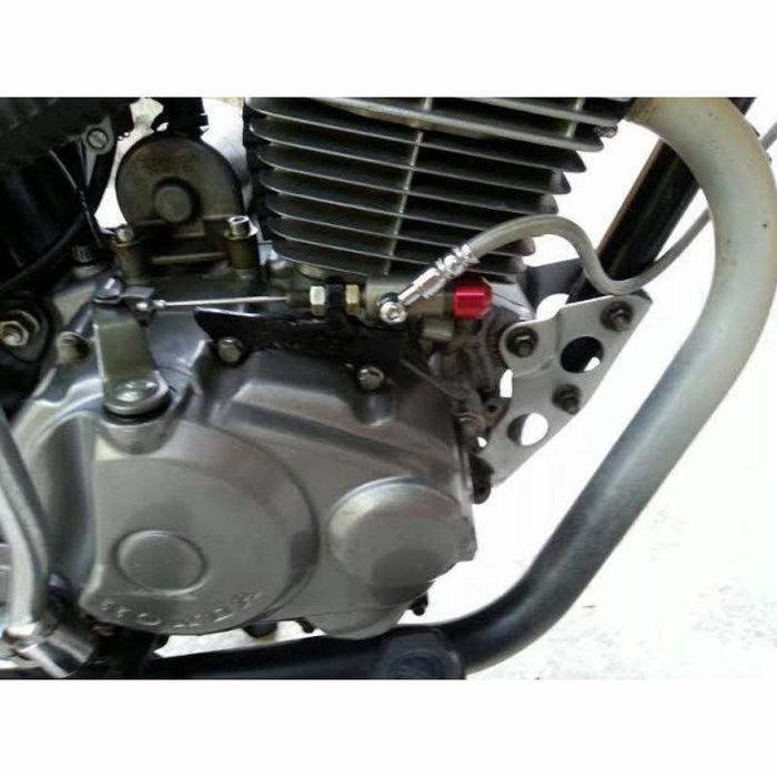 Master Rem Kiri Hidrolik Brembo Oval 14Mm  Stut Kopling Selang 130 Cm Clutch Pump Handle Kopling Set