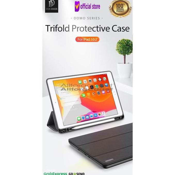 HARGA DISC - DD04 DUX DUCIS Case iPad 7 iPad 7th 10.2 2019 Domo Series ORIGINAL