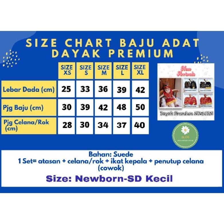 Diskon Baju Adat Dayak Anak Laki-Laki | Baju Adat Dayak Anak Perempuan |Kostum  Dayak Adat Kalimanta
