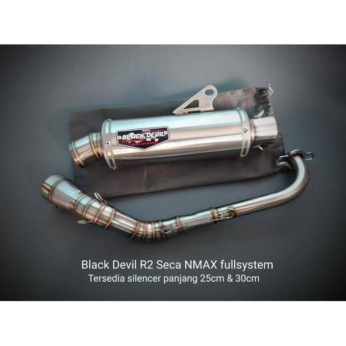knalpot blackdevil r2 seca nmax full system