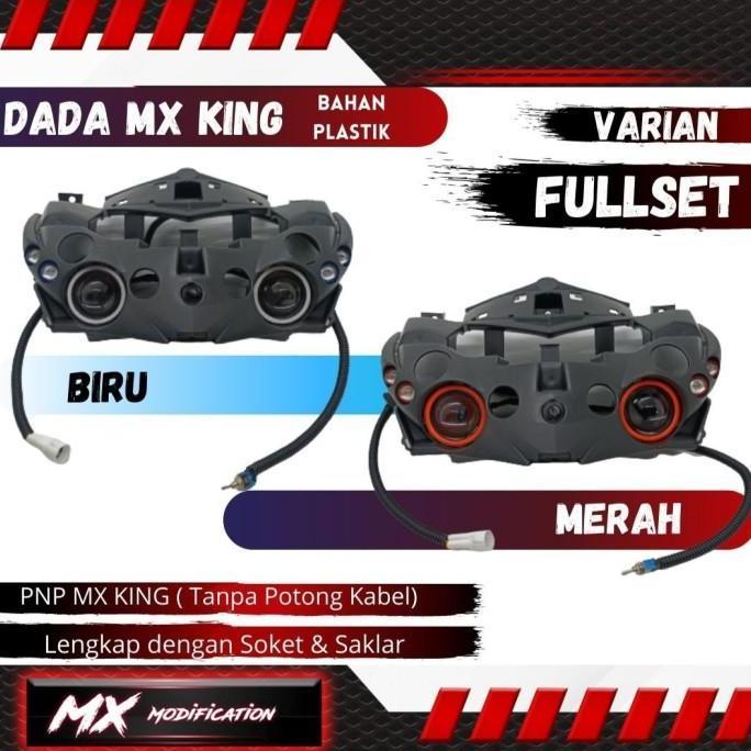 Promo Dada Lampu Led Mx King Inner Mx King Bahan Plastik Premium Motorcycle Cod