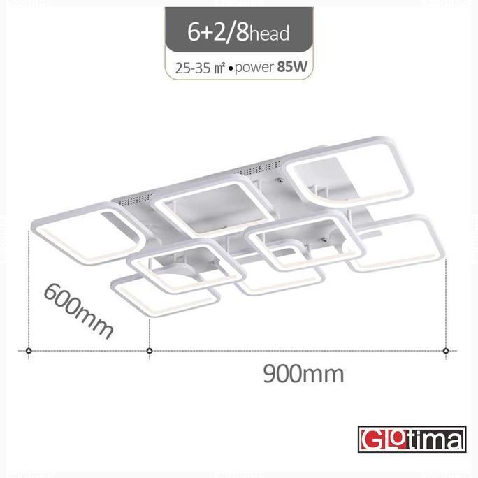 Lampu Plafon Plafond Gantung Hias Led Modern Ceiling Lamp Light 8