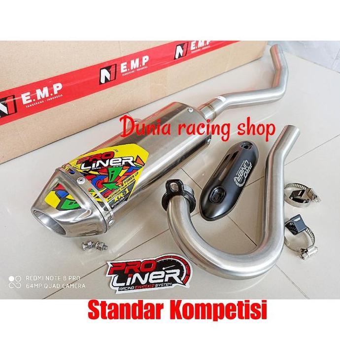 knalpot Pror XR-1 XR1 CRF 150 WR 155 KLX 150 DTracker 150 BORE UP 200cc 250cc dan Standar Kompetisi 