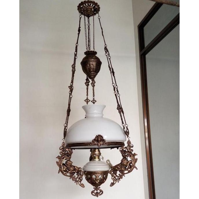 Lampu Gantung R40 Antik Jawa Betawi Kuno