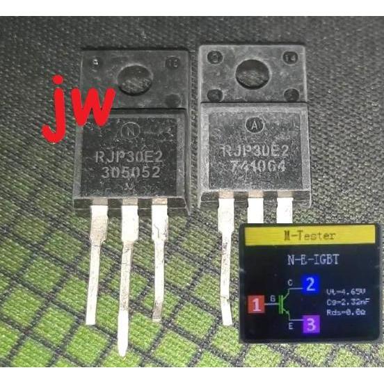 Diskon (1) ORIGINAL RJP30E2 PENGGANTI RJP30H1 30F124 30F125 G71C28 IGBT TO-220F jwelek70