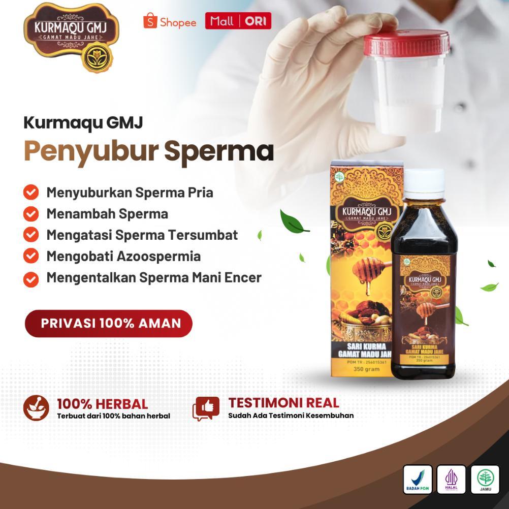 (Terbaru) Kurmaqu GMJ Madu Penyubur Sperma Pria Penambah Sperma Pengental Sperma Encer Air Mani Ence