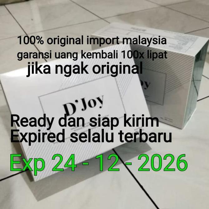 NEW MPLAN DJOY FIBER ISI 30 SACHET ORIGINAL ORI
