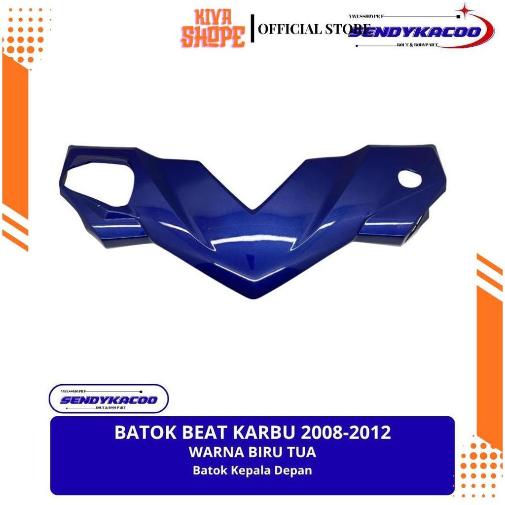 Batok depan beat karbu 2008-2012 hitam marun / Batok beat karbu YB Ori