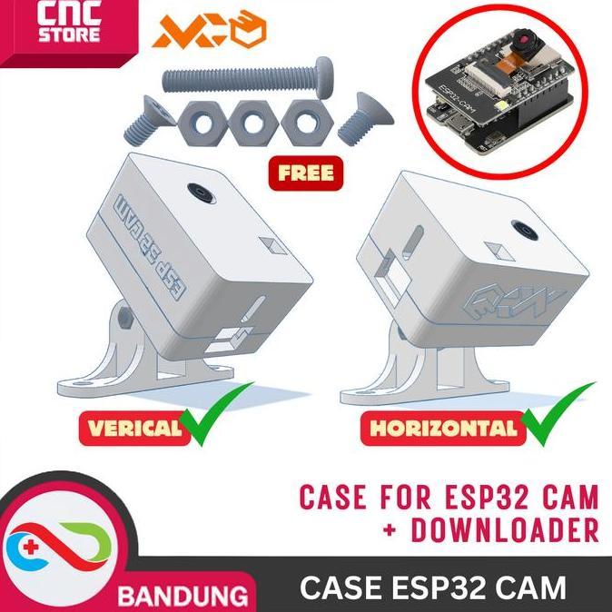 lukosiman78 - case esp32 cam + shield programer box housing mounting casing esp cam