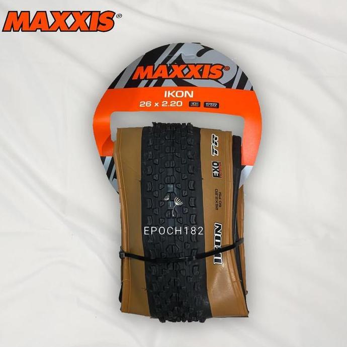 Ready Ban Luar Sepeda Maxxis Ikon 26 x 2.20, 27.5 x 2.20 & 29 x 2.20 Kevlar EXO TR Skinwall