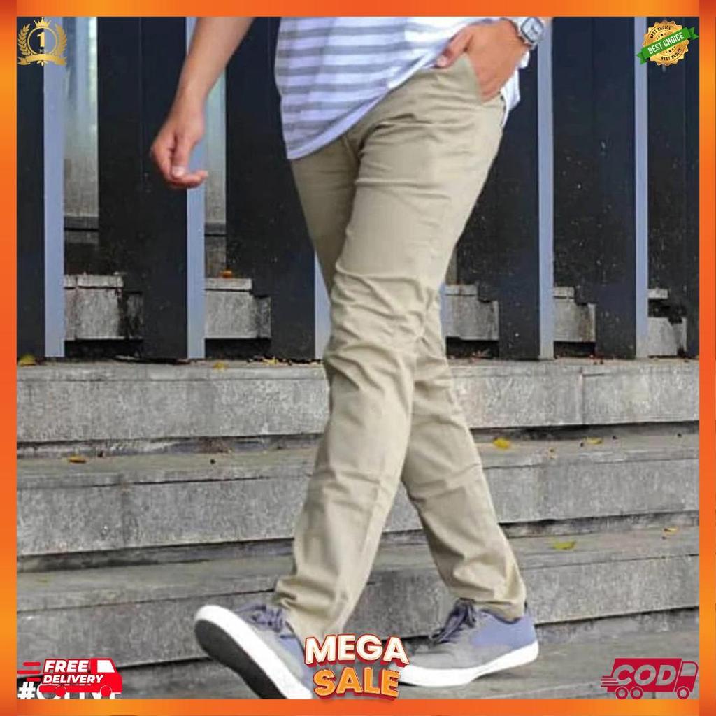 CELANA CHINOS BIG SIZE PANJANG PRIA JUMBO 36-48 CHINOS MALMO [J3]