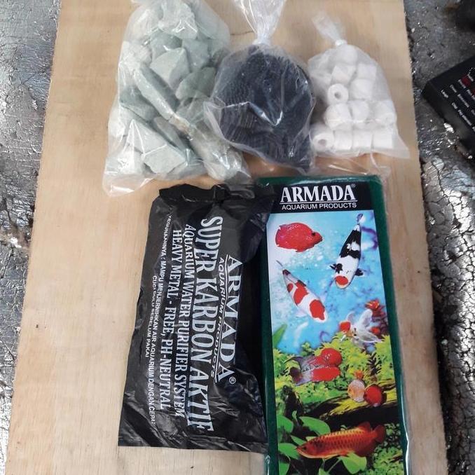 TERLARIS PAKET MEDIA TALANG FILTER 60 CM.