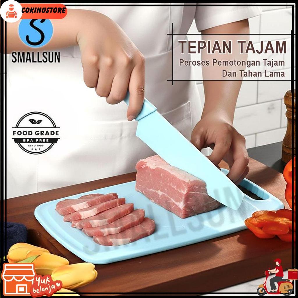 [Ss] Pisau Set Talenan 5In1 Pisau Keramik Set Dapur Gunting Pengupas Talenan 1 Set Mutu Terbaik