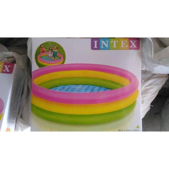 NEW KOLAM BOLA INTEX UKURAN TERBESAR KOLAM AIR MANDI BOLA ORI