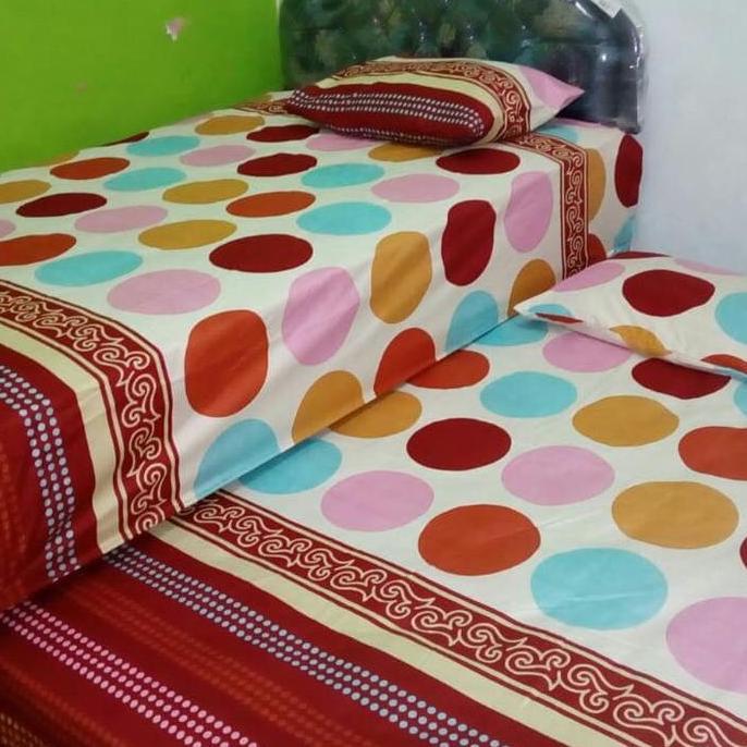 TERLARIS SPREI KATUN 140X200X30 KARET KASUR SORONG SUSUN DISPERSE TINGKAT