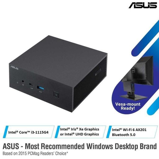 Mini PC ASus PN63-S1 i3 1115 Barebone Only Mini PC i3 Asus PN-63