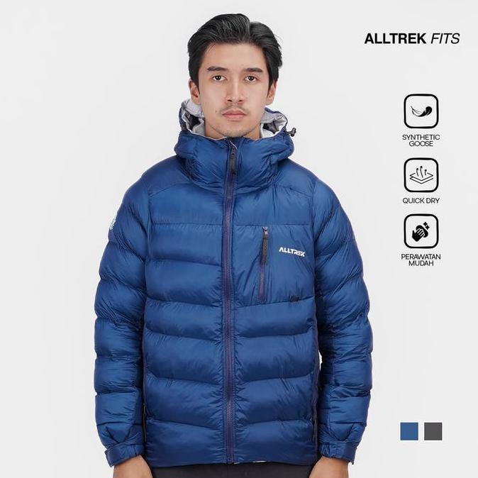 NEW ALLTREK JAKET PUFFER GORPCORE STORMWELD SYNTHETIC GOOSE DOWN INSULATED OUTDOOR JACKET ORI