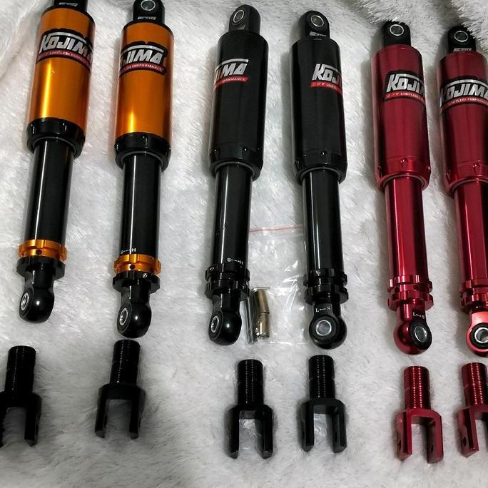 shockbreaker belakang Kojima model USD 340mm PCX150/nmax old/karisma/Supra/thunder/smash/Shogun/dll 
