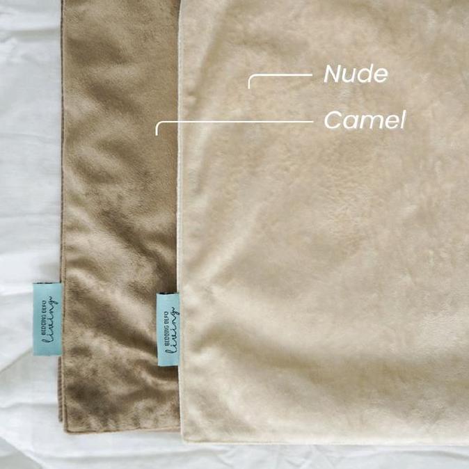 TERLARIS!! BEDDING DEPO - BED RUNNER HOTEL  `CLOUD`