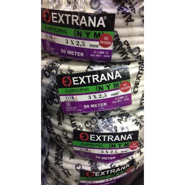 Baru NYM 3x2,5 mm Extrana / NYM 3 x 2,5 mm Extrana jualkabeldan844 Berkualitas