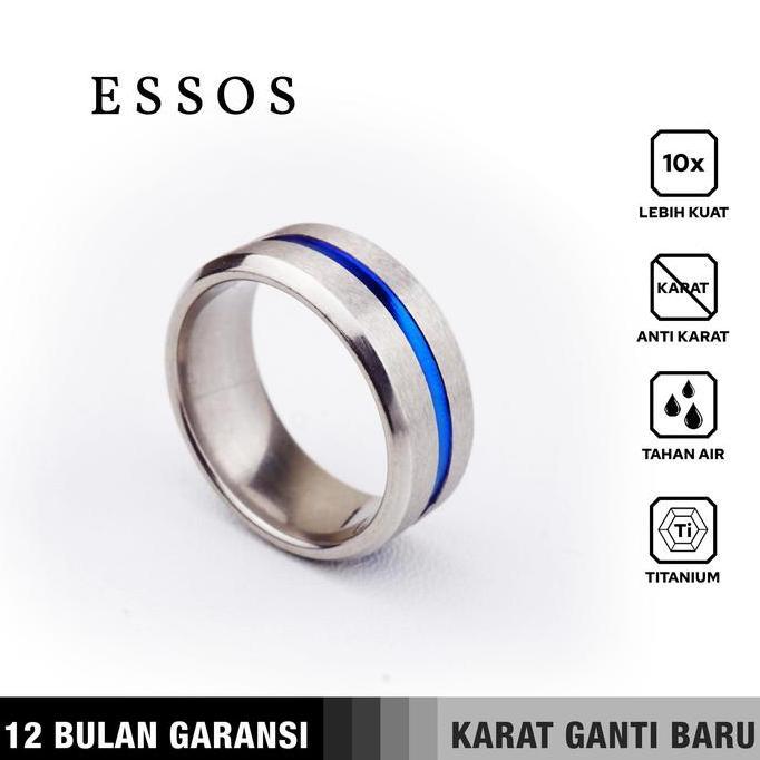 Youboy- Emrys Premium Ring Essos Cincin Pria Wanita