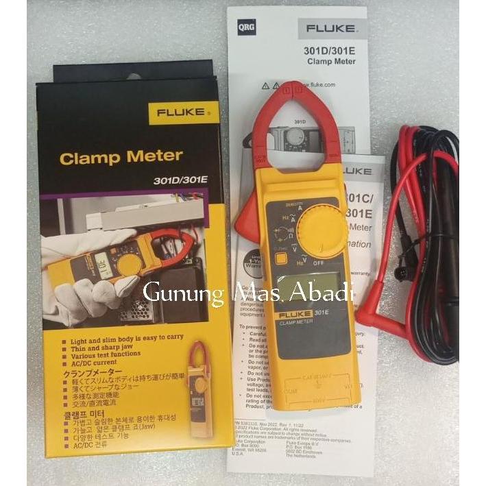 FLUKE 301A 301B 301C 301D 301E CLAMPP METERR DIGITALL ORIGINAL DAN TERPERCAYA