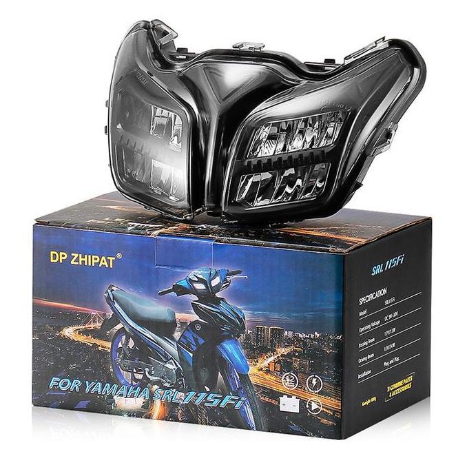 Lampu Led Kepala Zhipat Cocok Untuk Yamaha Jupiter Z1, Lagenda 115 Fi, Jupiter Z Robot 115Cc Warna M