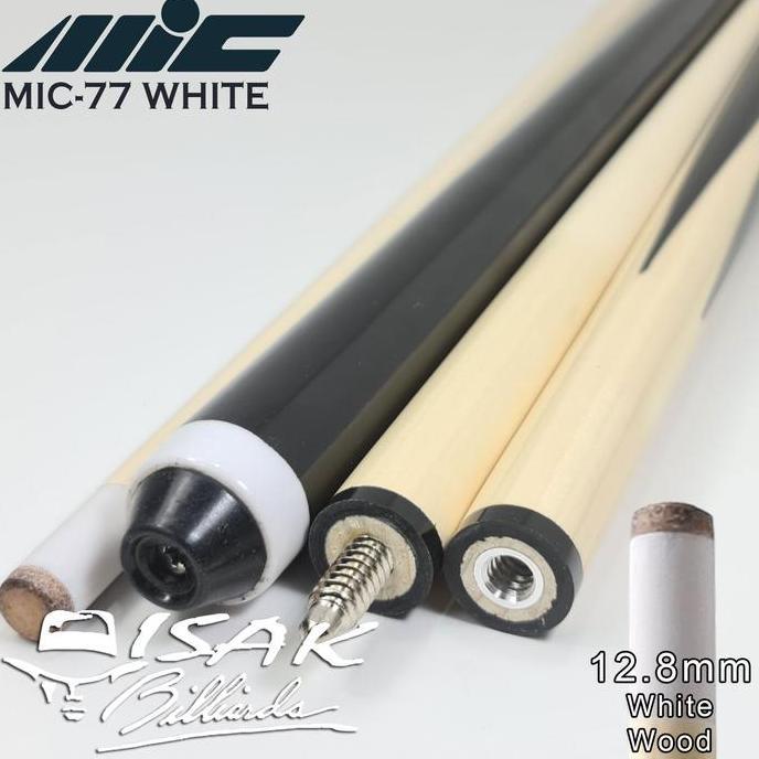 MIC-77 Pool Cue Stick - Stik Biliar Import Murah Wood ISAK Billiard