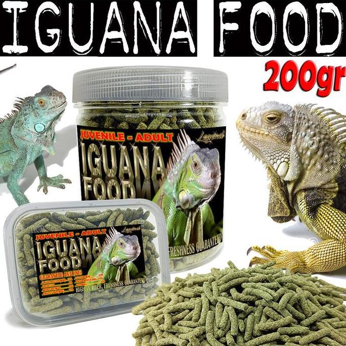 200GR MAKANAN IGUANA PELET SAYURAN ALAMI REPTILE FOOD DIET IGUANA HIJAU JUVENILE ADULT IGUANA HIJAU 