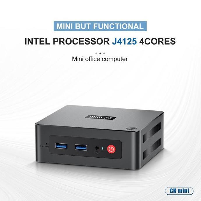 Mini Pc Beelink GKmini Intel Gemini Lake J4125 8/128GB Windows 11 PRO