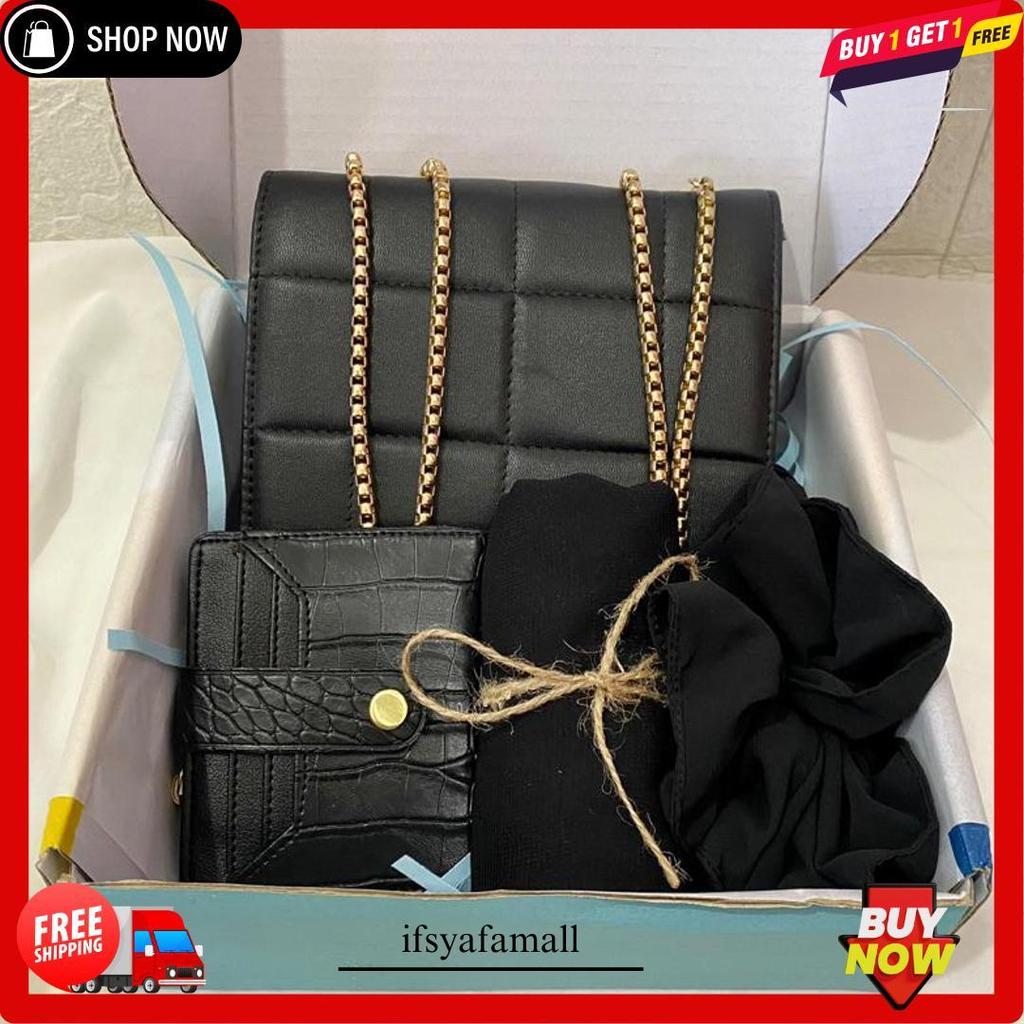 Hampers Tas Wanita Kado Ulang Tahun Tas Hadiah Wisuda Kado Anniersary Kado Jam Tanganwanita Dompet W