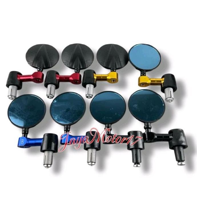 Spion Retro 2007C spion jalu bulat bahan cnc Universal semua jenis motor Beat Nmax Pcx Mio Vario Vix