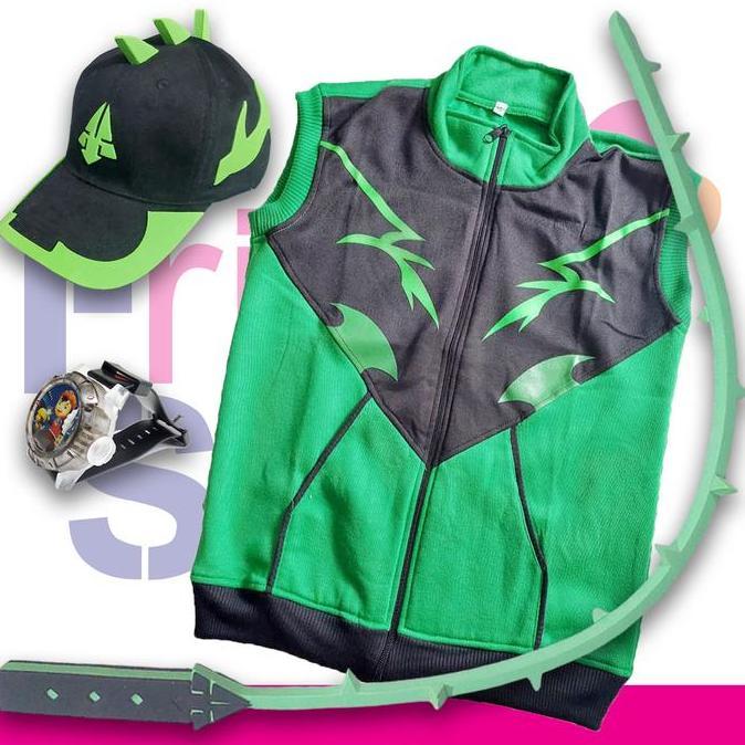 FRIMASHOP KOSTUM BOBOIBOY DURI / THORN Anak Fashion