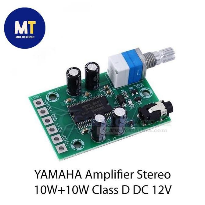 YAMAHA Amplifier Stereo 10W+10W Class D DC 12V YDA138-E (A352)