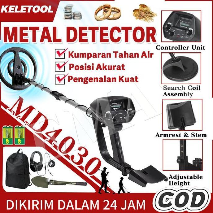 MD-4030 Dalam Tanah  Alat Pendeteksi Underground pencari Logam Diktektor  Alat Pendeteksi Penambang 