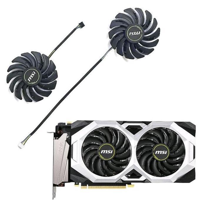 HARGA DISC - Fan vga kipas MSI RTX 2060 2070 2080 super VENTUS 87mm 4pin