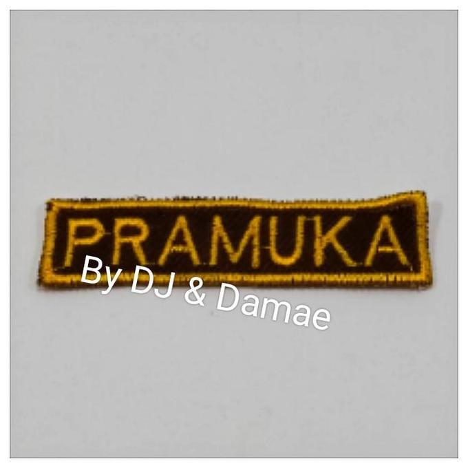 Atribut PRAMUKA TEXS PRAMUKA BORDIR