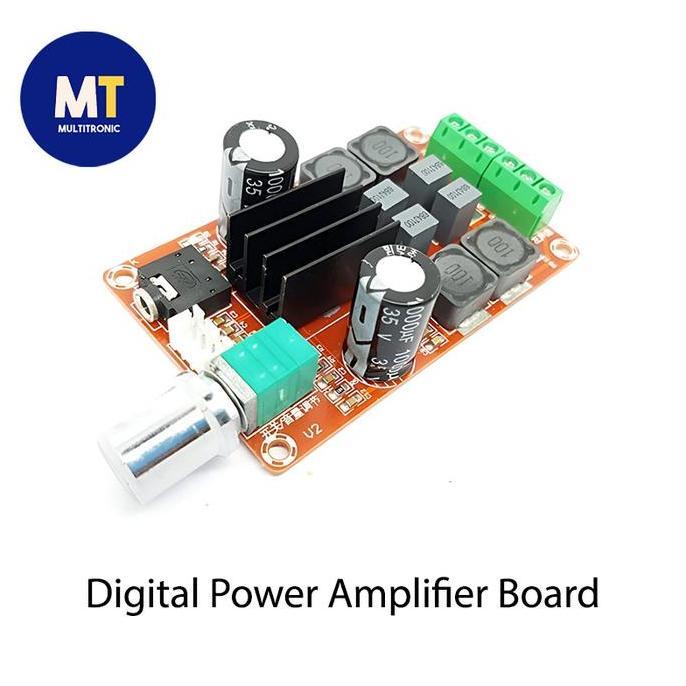 NEW Digital Power Amplifier Board Class D Audio Amplifier 2*50W (189)