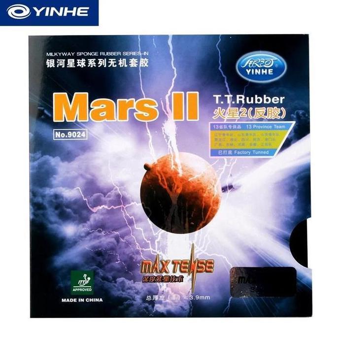 Karet Pingpong Tenis Meja Yinhe Mars II / Karet Pingpong Yinhe Mars Original