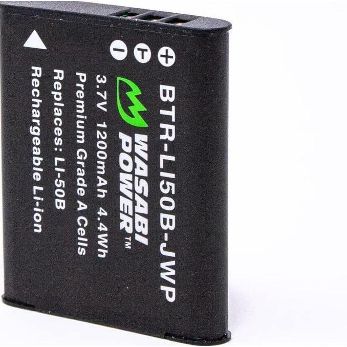 NEW WASABI POWER Battery & Charger for Olympus LI-50B LI50B LI 50B 50C LI-50C LI50C UC-50 UC50 UC 50