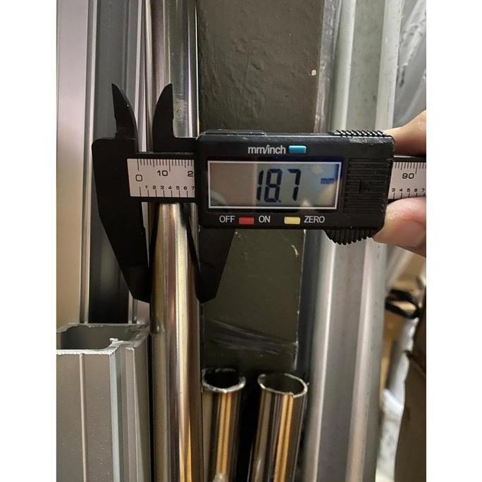 Pipa Stainless Tube Pipa Diameter 19 Mm 3/4 Inch Stainless Pipe Tube