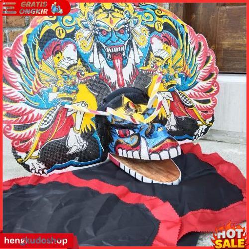 Mainan Tradisional Anak Caplokan Devil Barongan Murah Jaranan Kuda Lumping Super Murah