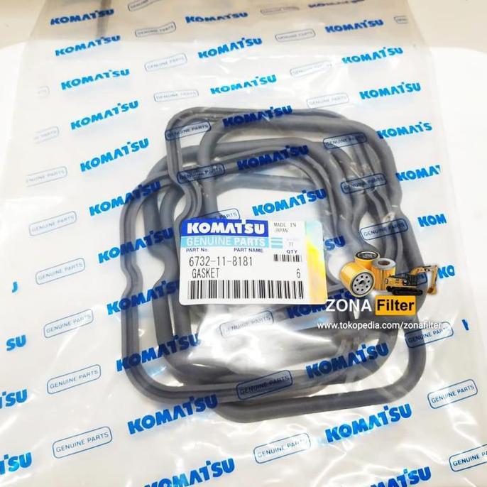 GASKET COVER 6732-11-8181 GASKET 6732 11 8181 1 SET 6PCS TERBATAS