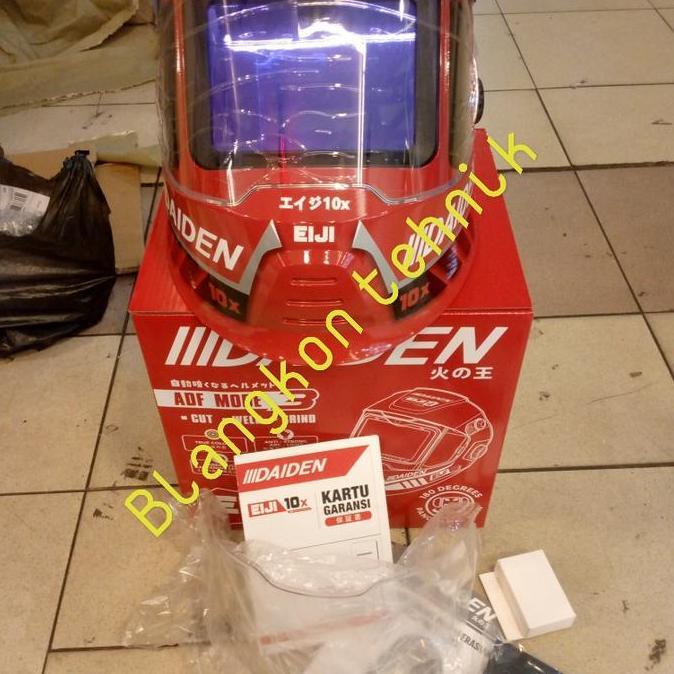 Helmet topeng kedok las otomatis Shoji 8000 daiden