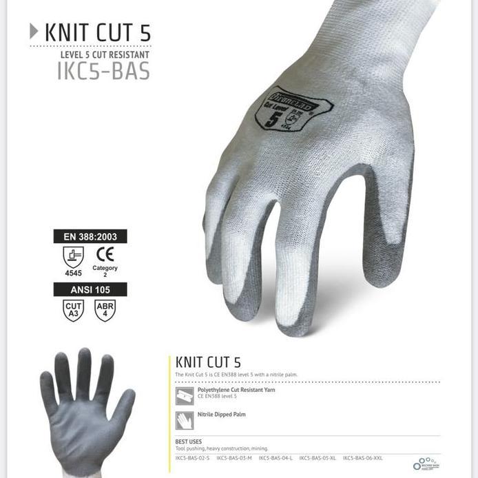 Sarung Tangan Ironclad Gloves IKC5-BAS