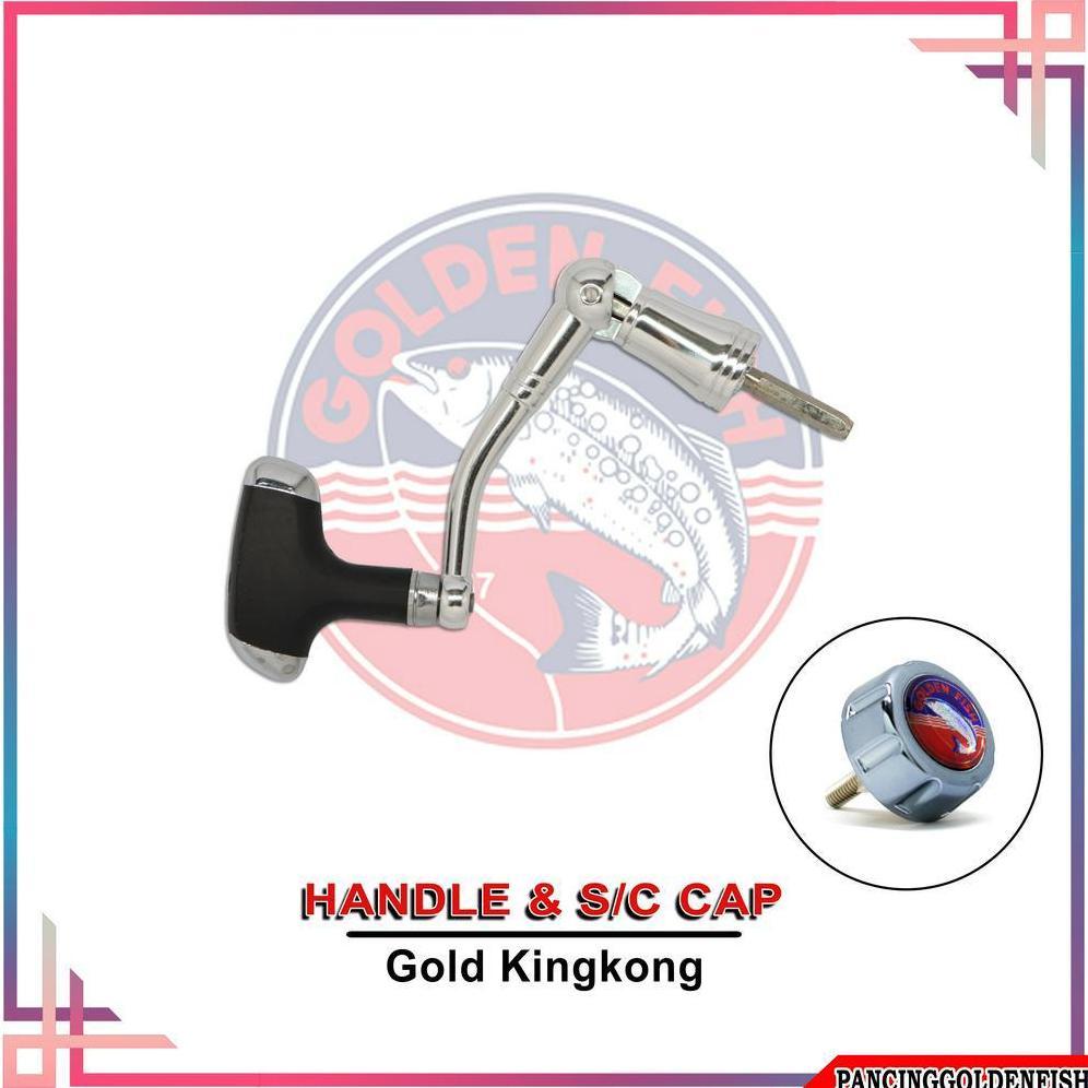 HANDLE REEL GOLDENFISH GOLD KINGKONG
