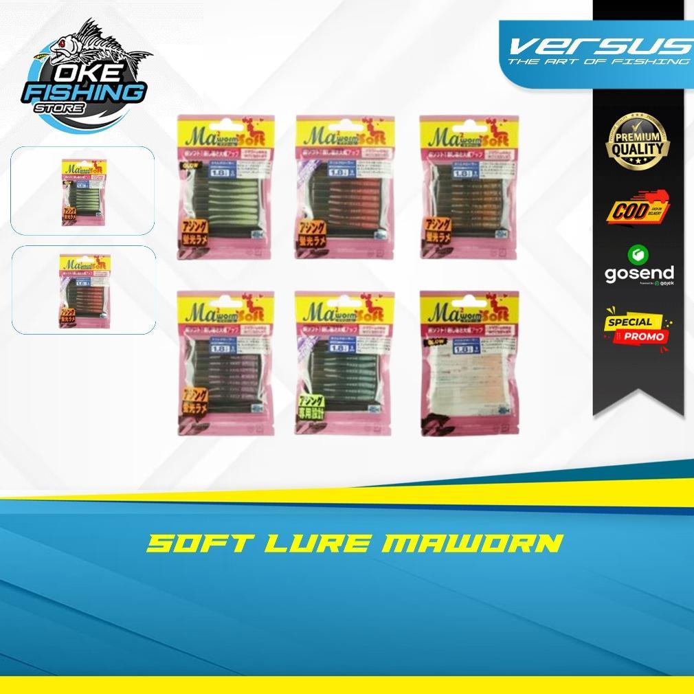 Umpan Pancing Soft Lure MAWORM JAPAN 1.8" Floating | Cocok Casting Muara & Sungai