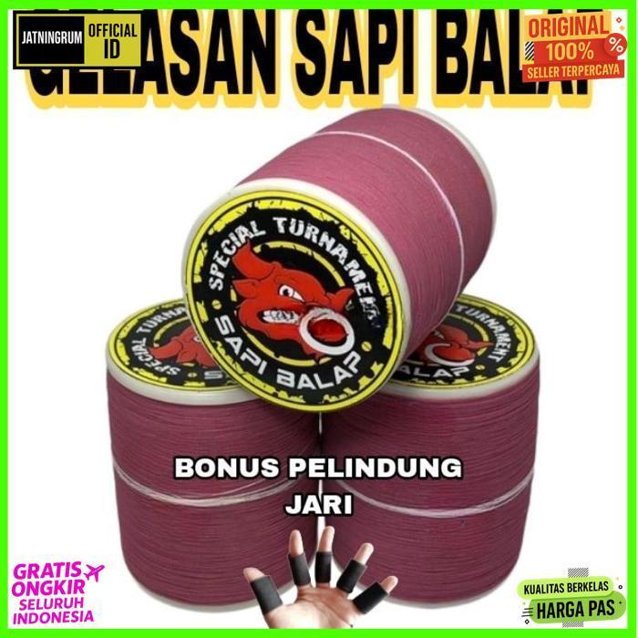 Termurah Gelasan Sapi Balap Untuk Main Seret/Tarik/Ulur (Bonus Pelindung Jari)