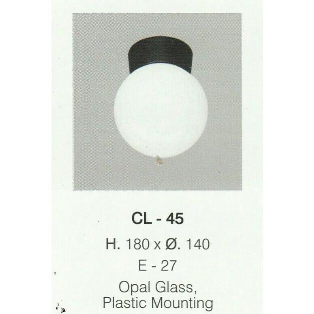 Lampu Plafon Amatir Diameter 14 Cl 45 Bulat Dlx Lighting Lampu Pilar