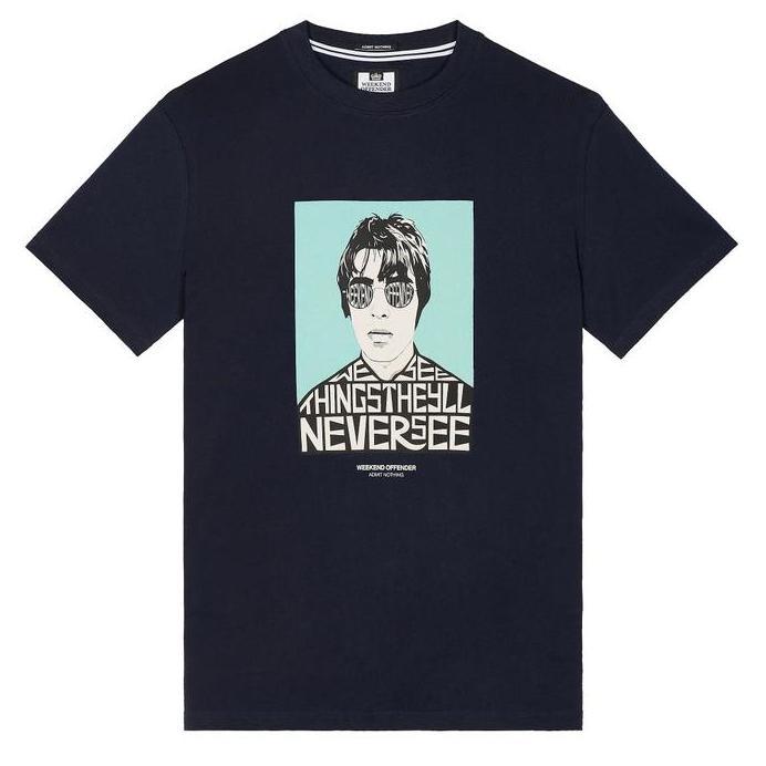 Weekend Offender Forever T-Shirt Navy Original